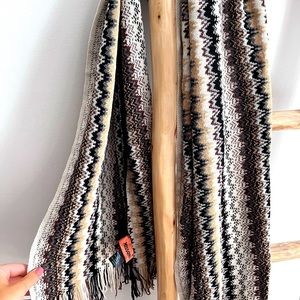 Missoni Zigzag Woman Scarf Brown